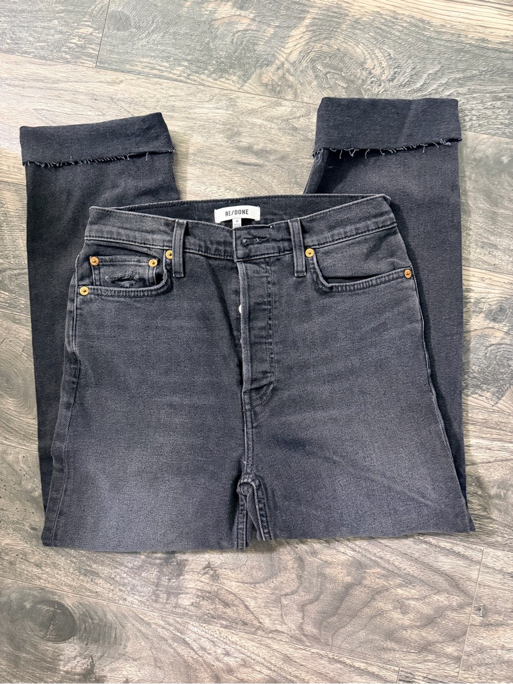 Re/Done Black Skinny Men’s Jeans
